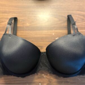 PINK Victoria's Secret Black Balconette Bra